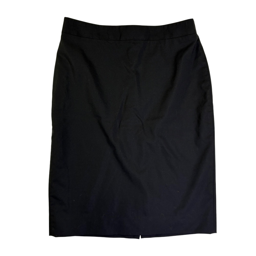 Banana Republic Womens Black Pencil Skirt Size 2 Professional Career Wear